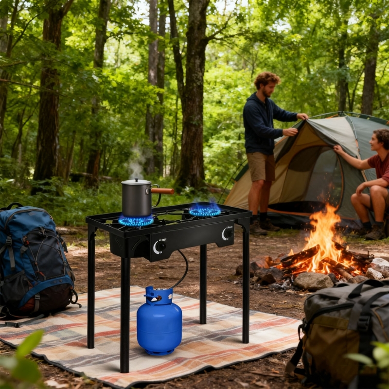 Power 150000 Double Stove For  - Camping Double Cooking Stove incelemesi ve fiyatı