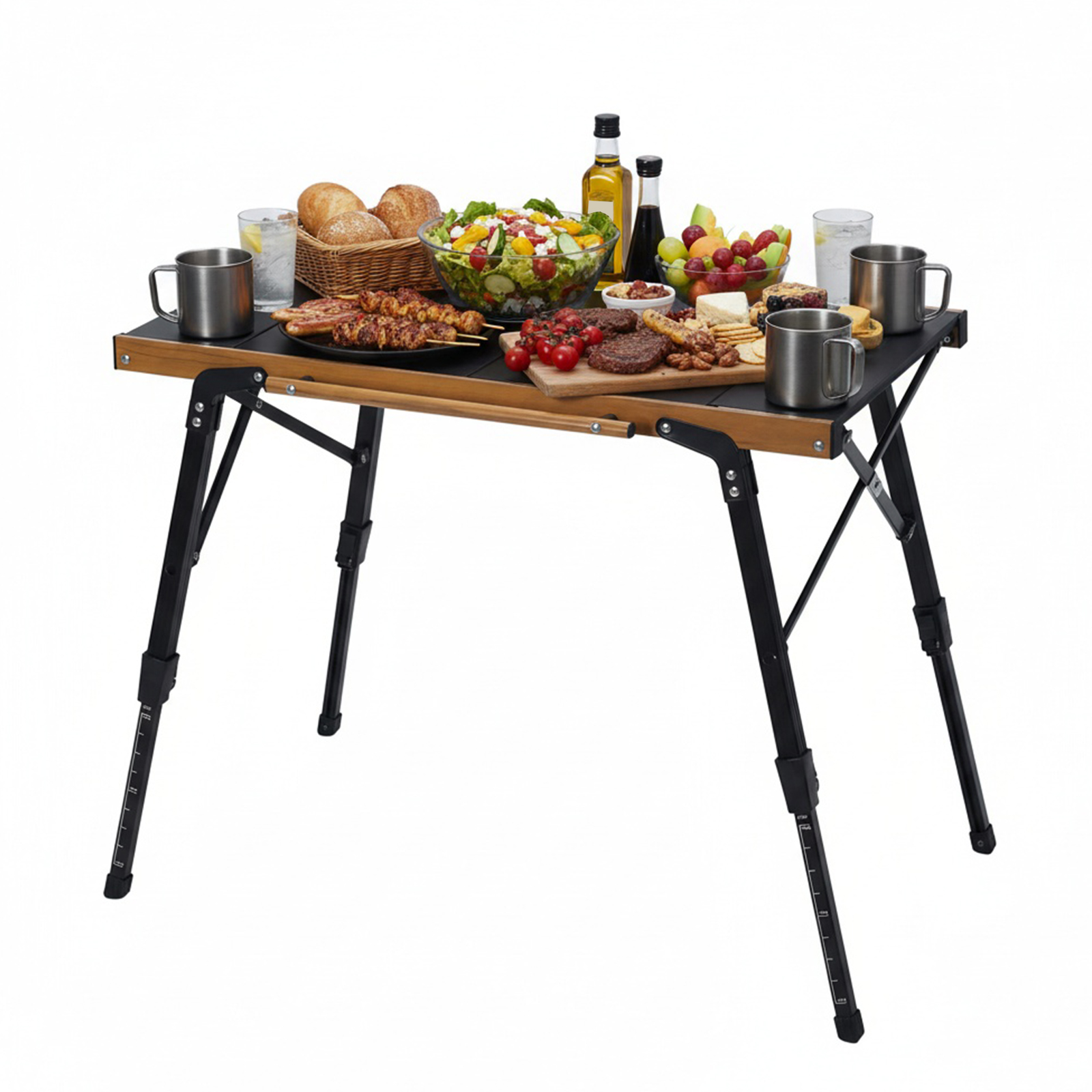 Portable Camping Table with St - Camping Cooking Table incelemesi ve fiyatı