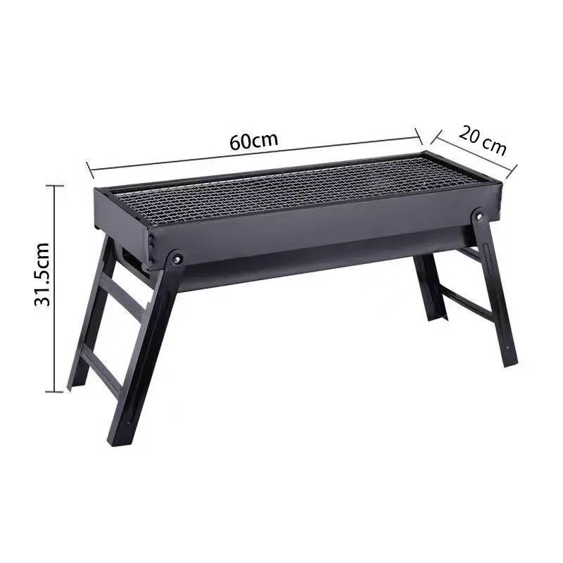New Large BBQ Barbecue Grill F - Camp Grill Portable Folding incelemesi ve fiyatı
