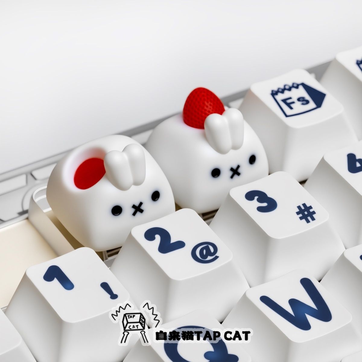 Kawaii Miffy Keycap Creative C - Fire Starter Cube incelemesi ve fiyatı