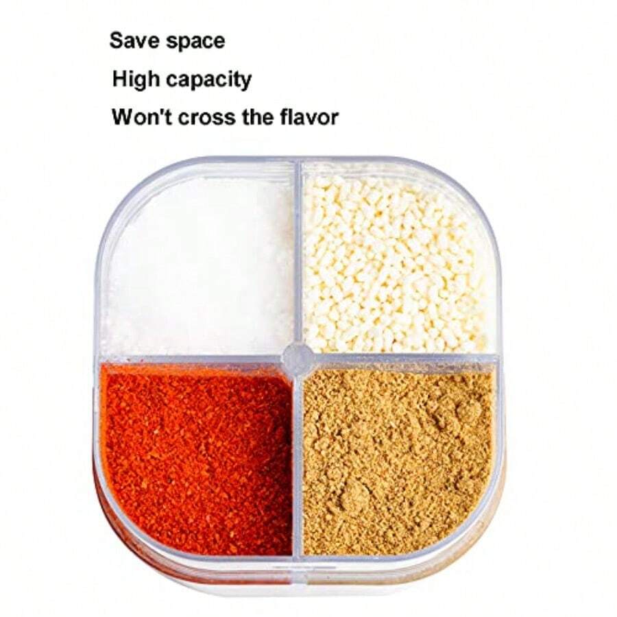 2 Pack 4 In 1 Spice Container  - Camping Cooking Pack incelemesi ve fiyatı