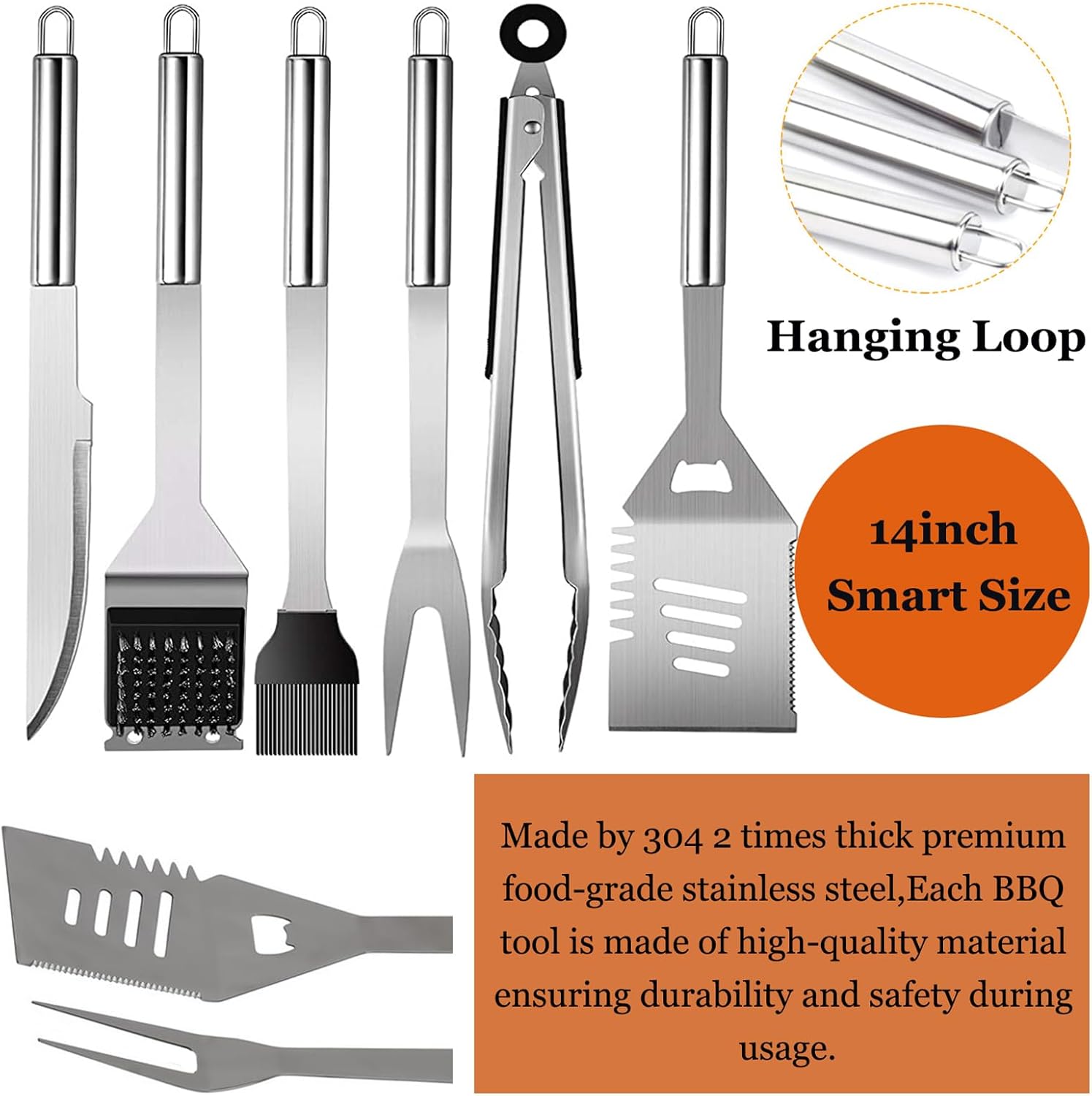 Grill Set with Apron for Men,  - Camping Cooking Meat incelemesi ve fiyatı