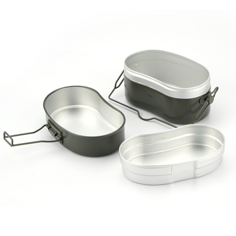Aluminum Lunch Box Cookware Ou - Camping Cooking Kit Box incelemesi ve fiyatı