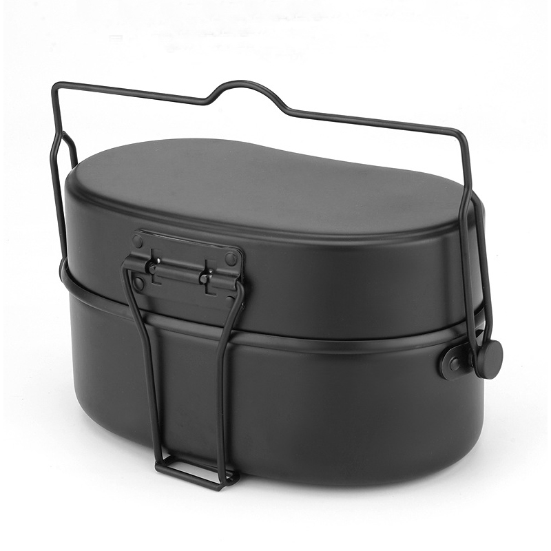 Aluminum Lunch Box Cookware Ou - Camping Cooking Kit Box incelemesi ve fiyatı