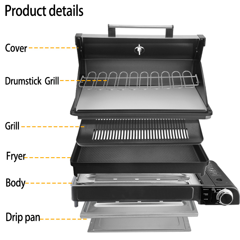 Camping Multi Gas Grill Portab - Camping Cooking Gas Stove Portable Tool incelemesi ve fiyatı