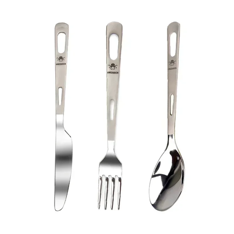 HWZBBEN Titanium Fork Spoon Kn - Camping Cooking And Cutlery Set incelemesi ve fiyatı