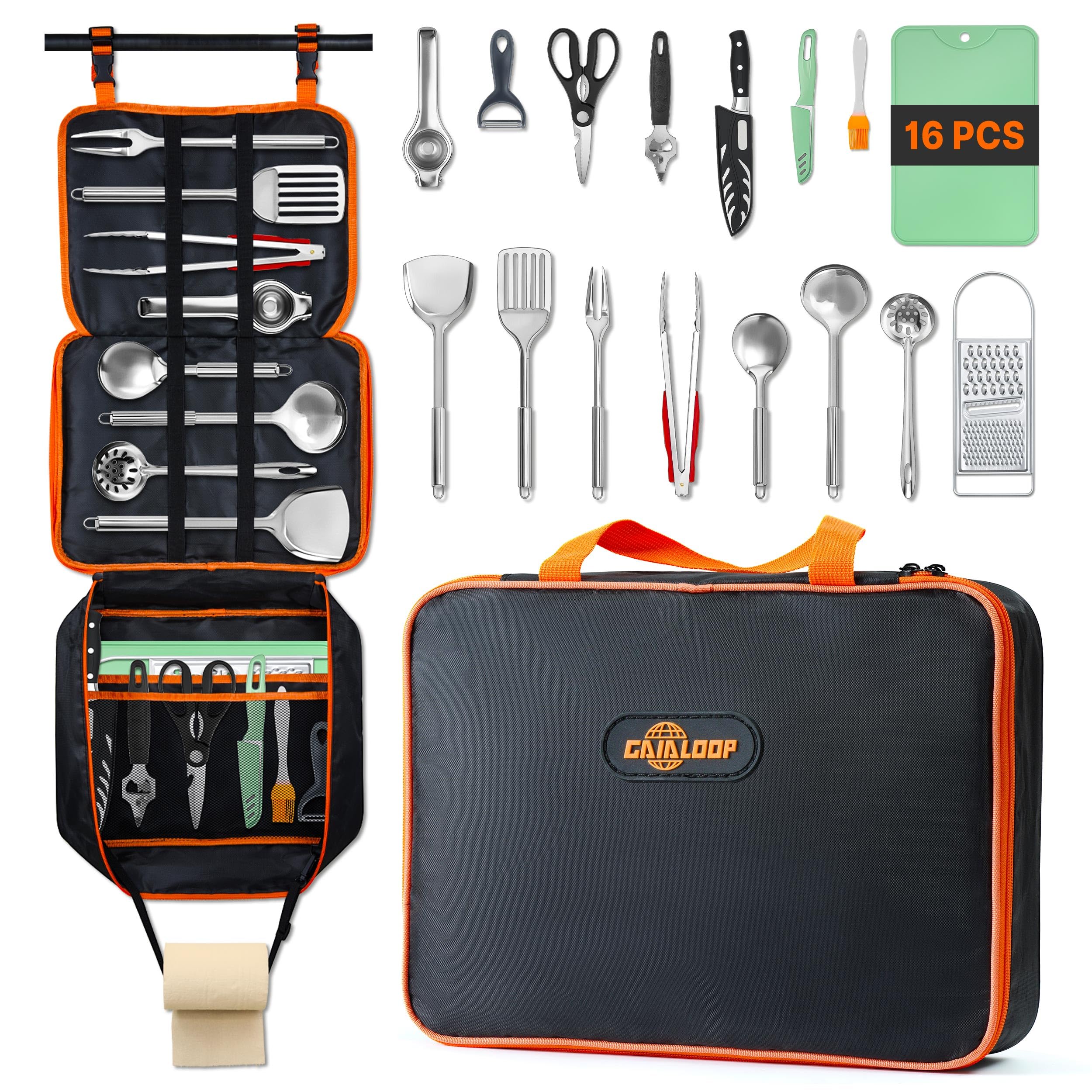 Camping Cooking Utensils Set C - Camping Cooking Set incelemesi ve fiyatı