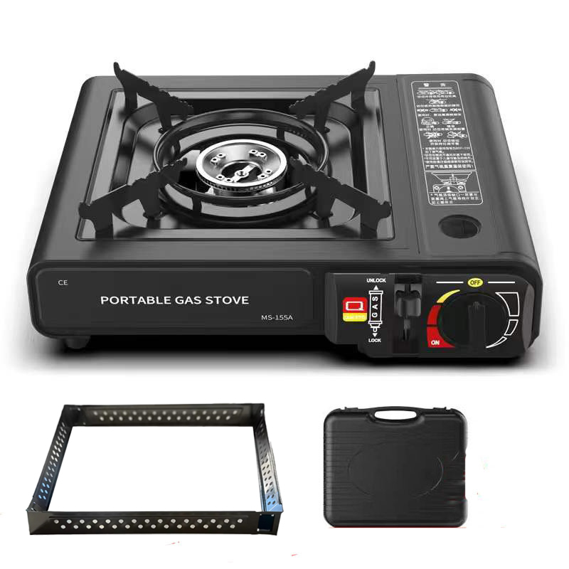 Portable camping barbecue stov - Camping Cooking Kit Box incelemesi ve fiyatı