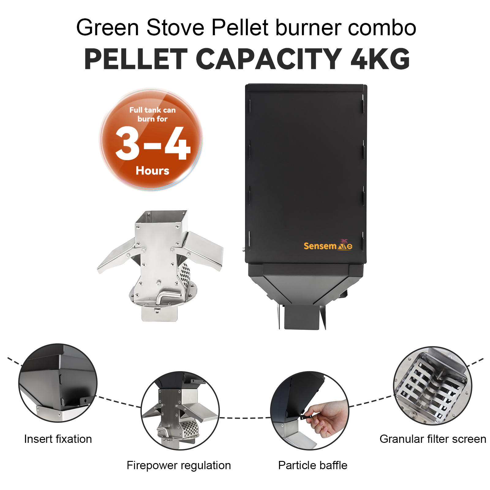 Portable Camping Wood Stove Fo - Camping Double Cooking Stove incelemesi ve fiyatı