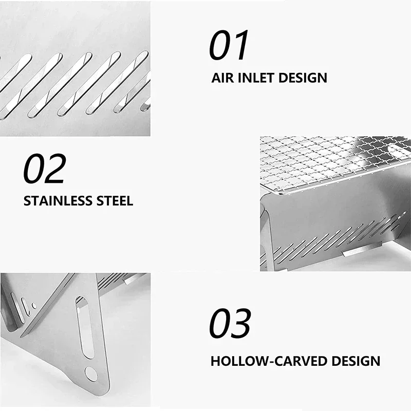 Portable Folding Barbecue Gril - Camp Grill Portable Folding incelemesi ve fiyatı