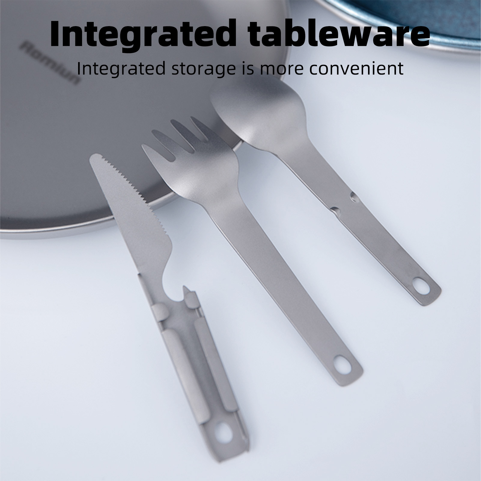 Metal Camping Plate Integrated - Camping Cooking Dining Set incelemesi ve fiyatı