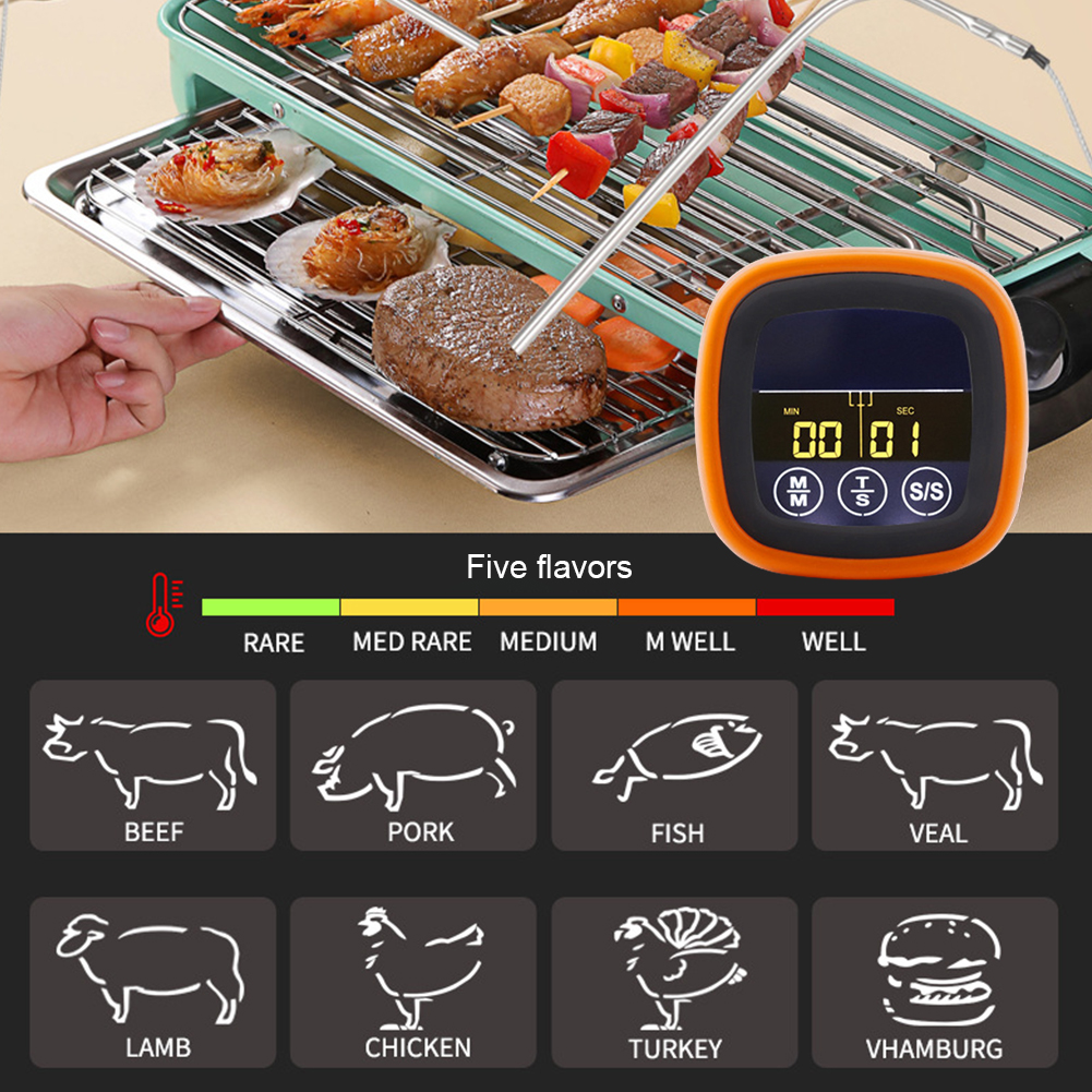Digital Meat Temperature Therm - Camping Cooking Meat incelemesi ve fiyatı