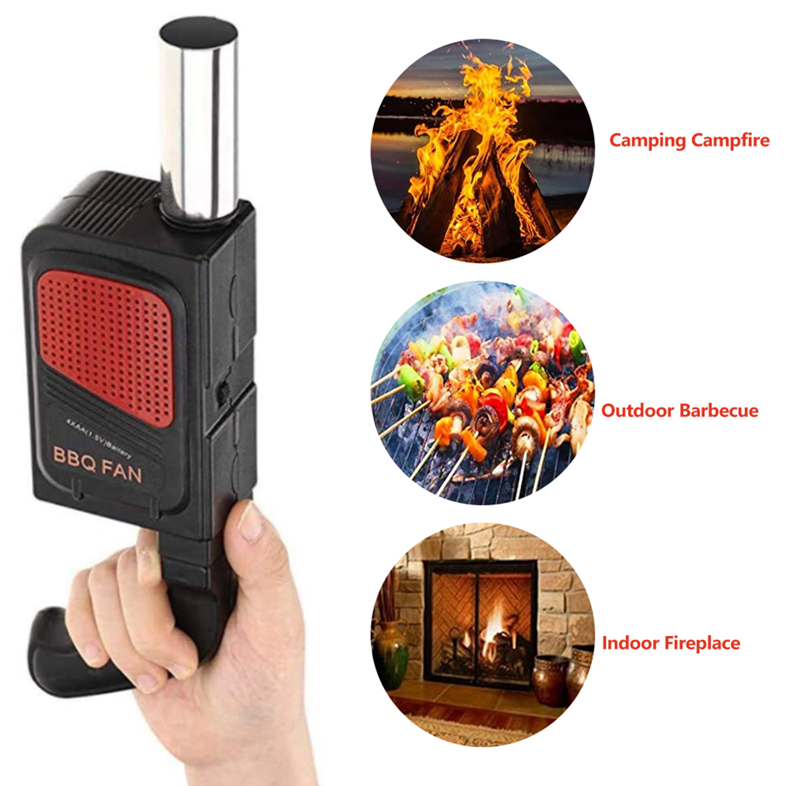 Handheld Electric BBQ Fan Air  - Camping Cooking Meat incelemesi ve fiyatı