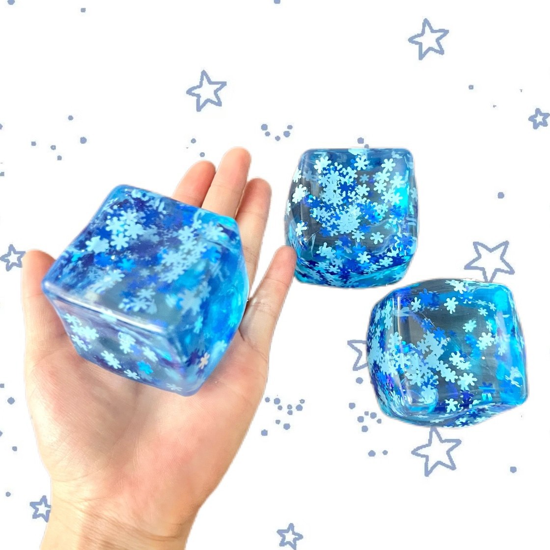 1pc Squishy Maltose Snow Ice C - Fire Starter Cube incelemesi ve fiyatı