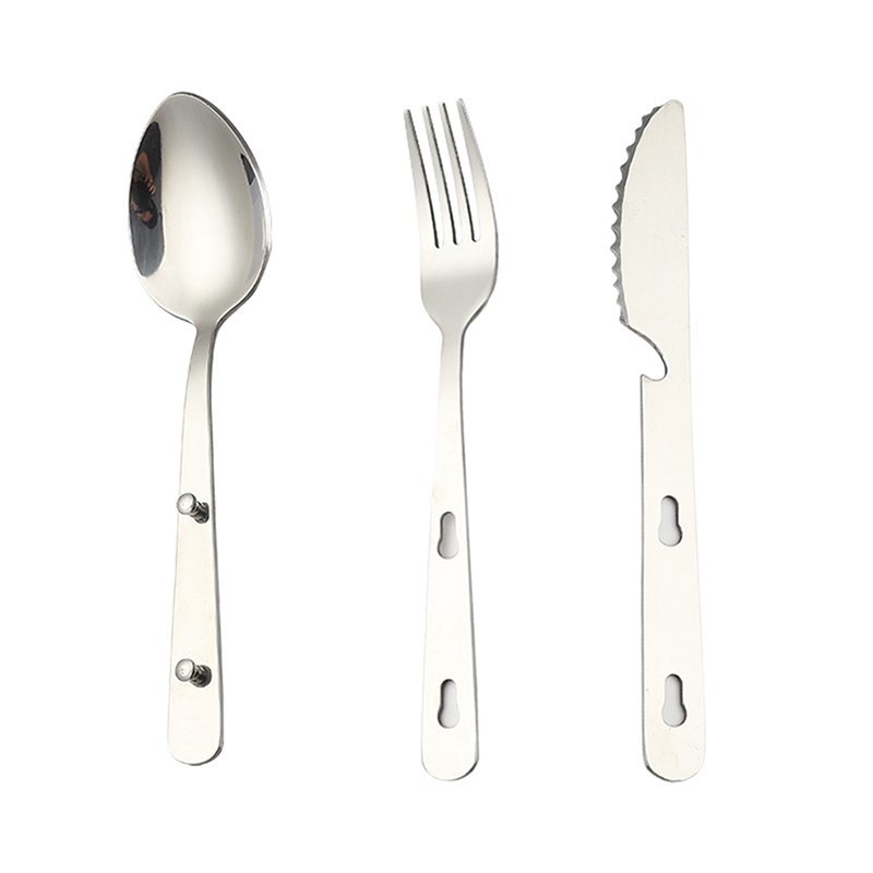 3pcs/set Portable Stainless St - Camping Cooking Knife Set incelemesi ve fiyatı