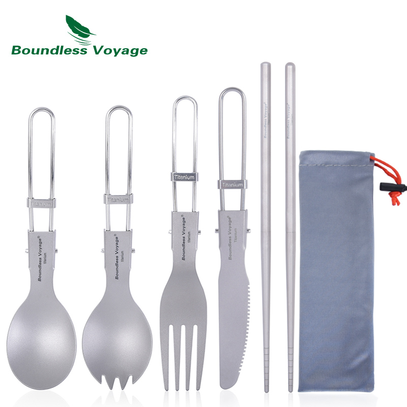Boundless Voyage Titanium Camp - Camping Cooking And Cutlery Set incelemesi ve fiyatı