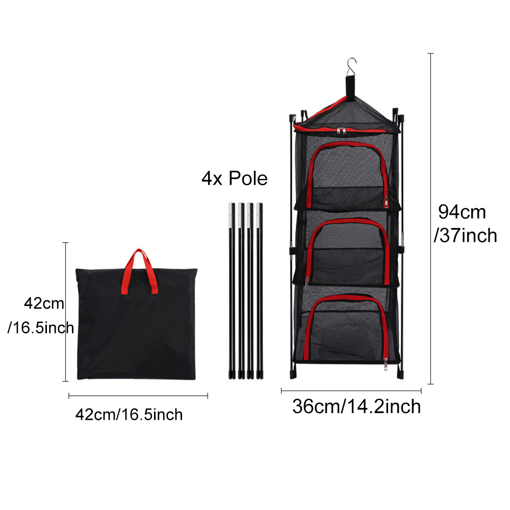 Camping Storage Drying Net 3 L - Camping Outdoor Cooking Set incelemesi ve fiyatı