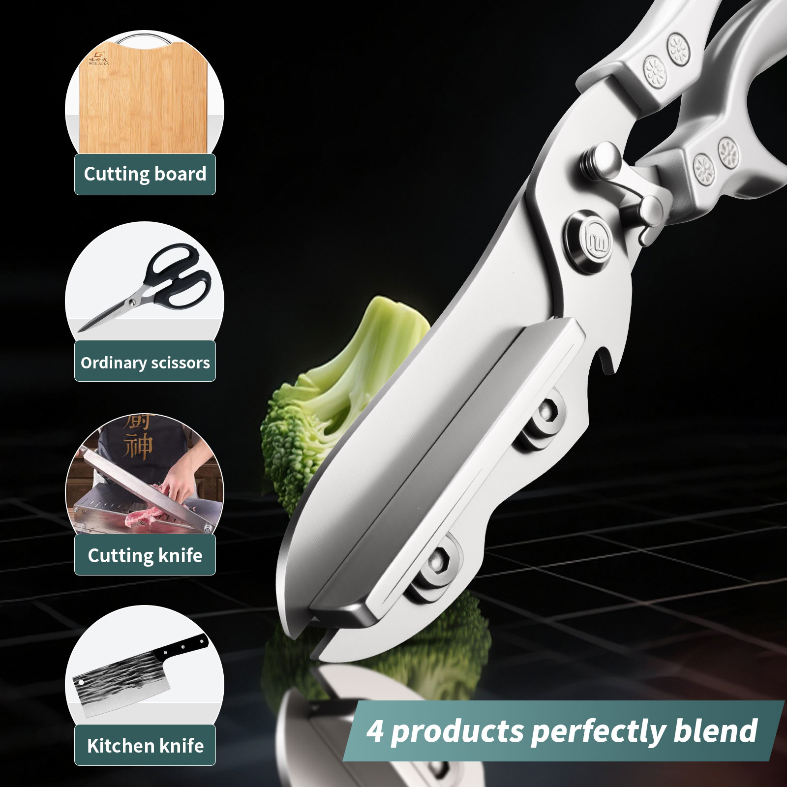 Multifunctional Kitchen Scisso - Camping Cooking And Cutlery Set incelemesi ve fiyatı