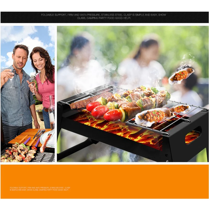 38.5*27.5*29cm Folding Lightwe - Camp Grill Portable Folding incelemesi ve fiyatı