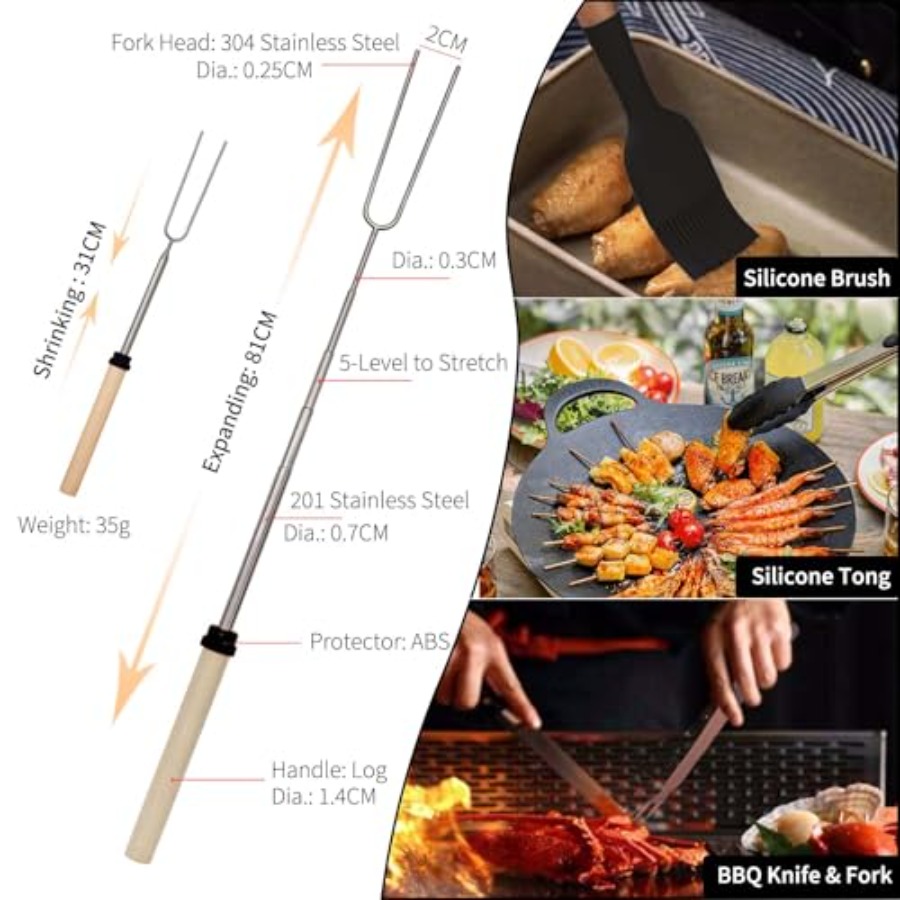 Silicone Camping Cooking Set C - Camping Cooking Must Haves incelemesi ve fiyatı