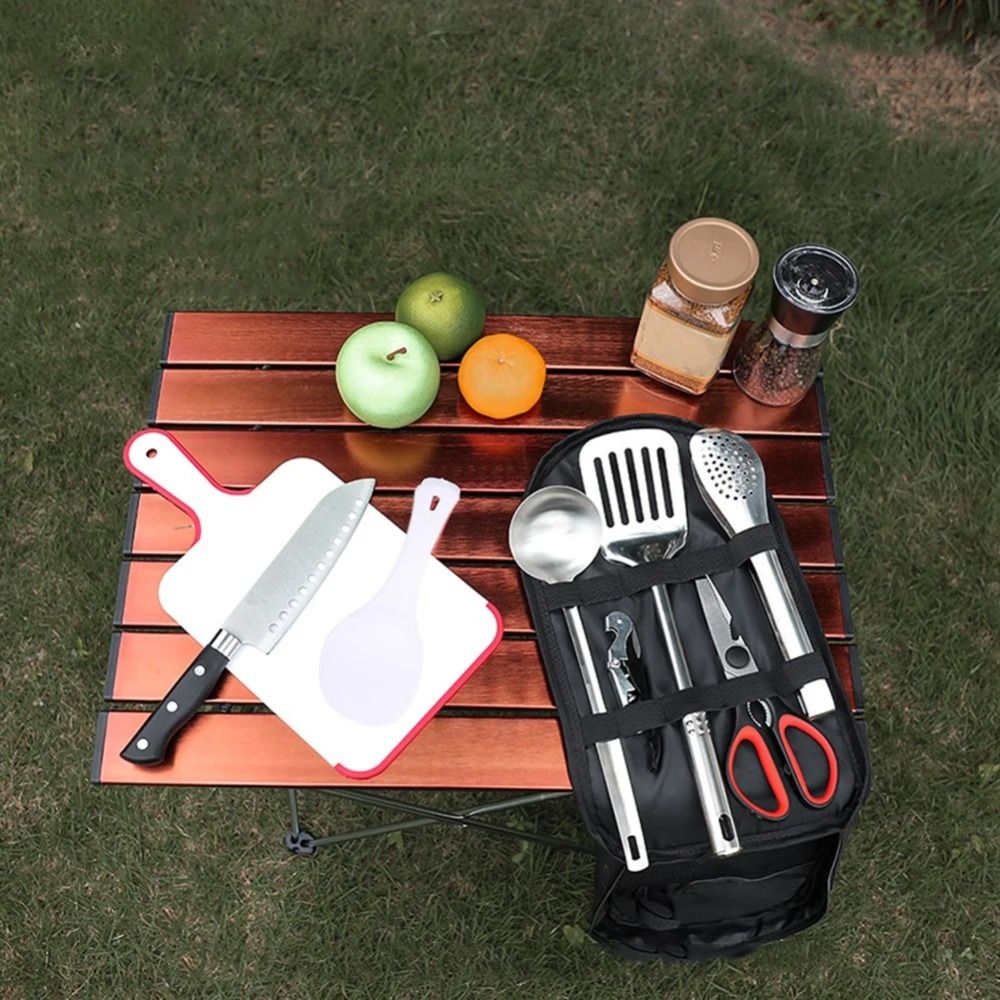 2024 Picnic Utensil Set Storag - Camping Outdoor Cooking Set incelemesi ve fiyatı
