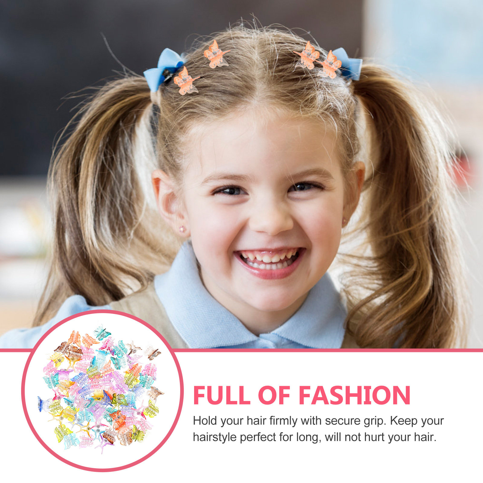 80Pcs Lovely Hair Clips Durabl - Camping Cooking Materials incelemesi ve fiyatı
