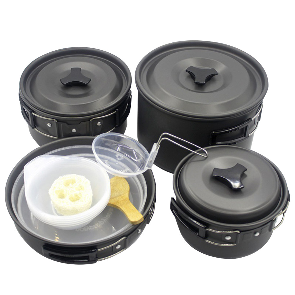 1Set Camping Picnic Cookware S - Camping Cooking Materials incelemesi ve fiyatı