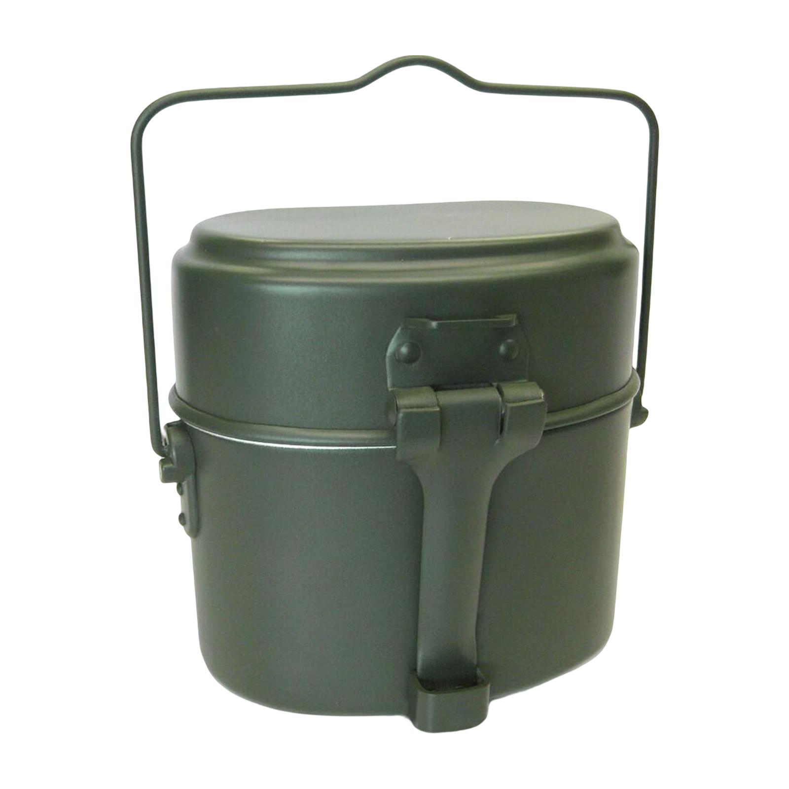 Lunch Box Mess Kit Pot and Pan - Camping Cooking Kit Box incelemesi ve fiyatı