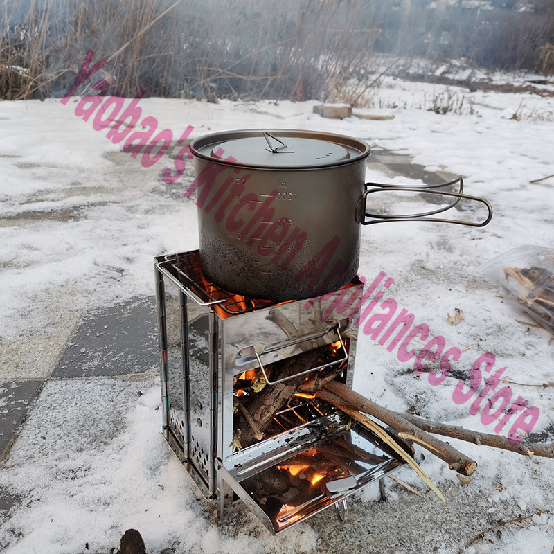 Wood Stove Outdoor Camping Equ - Camping Cooking Portable incelemesi ve fiyatı