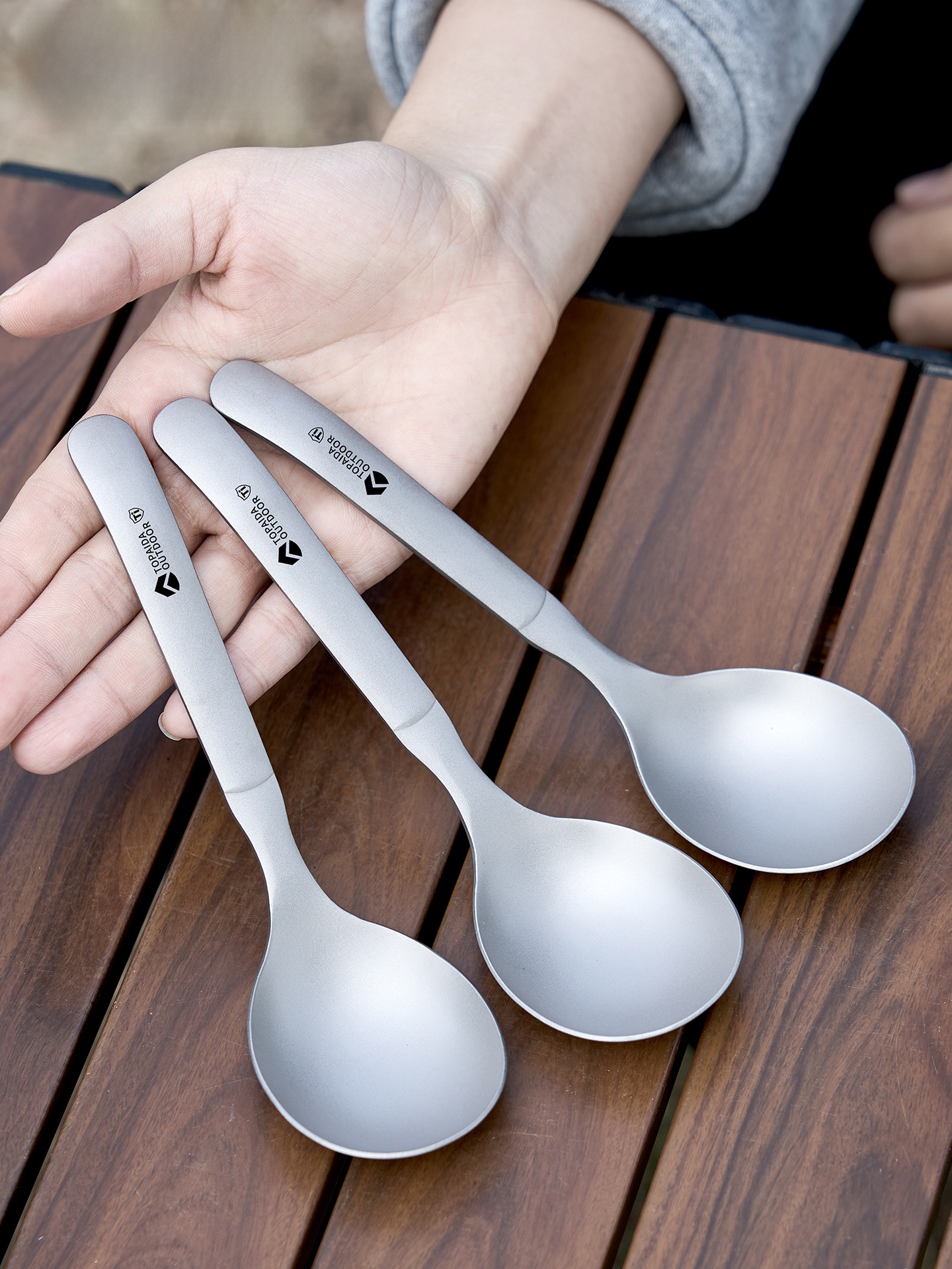 Pure Titanium Spatula Thickene - Camping Cooking Dining Set incelemesi ve fiyatı