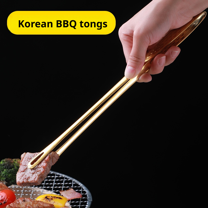 Stainless Steel BBQ Grill Tong - Camping Cooking Meat incelemesi ve fiyatı