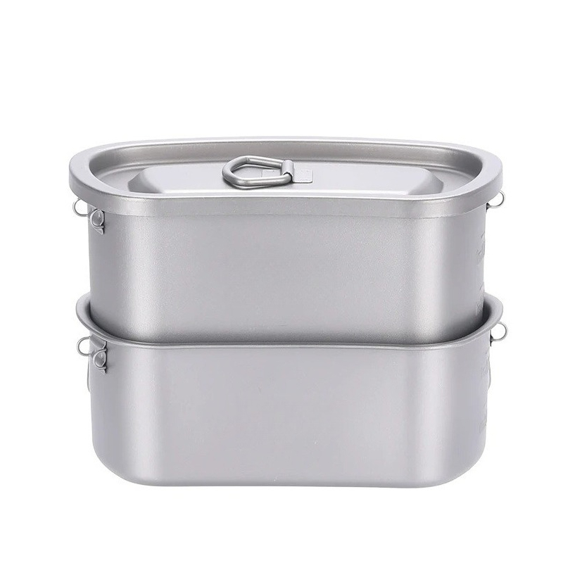 Outdoor camping titanium cante - Camping Cooking Accessories Set incelemesi ve fiyatı