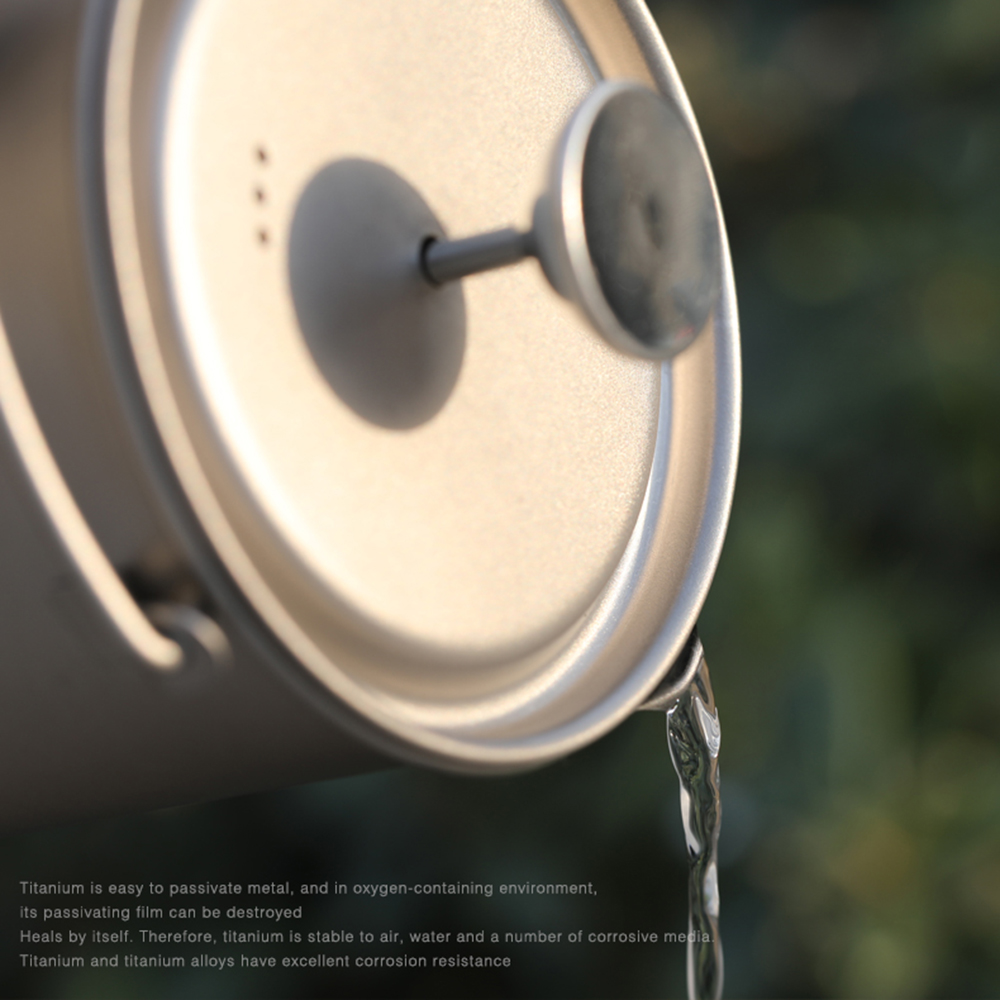 Lixada 750ml Titanium Coffee C - Camping Cooking Hardware incelemesi ve fiyatı