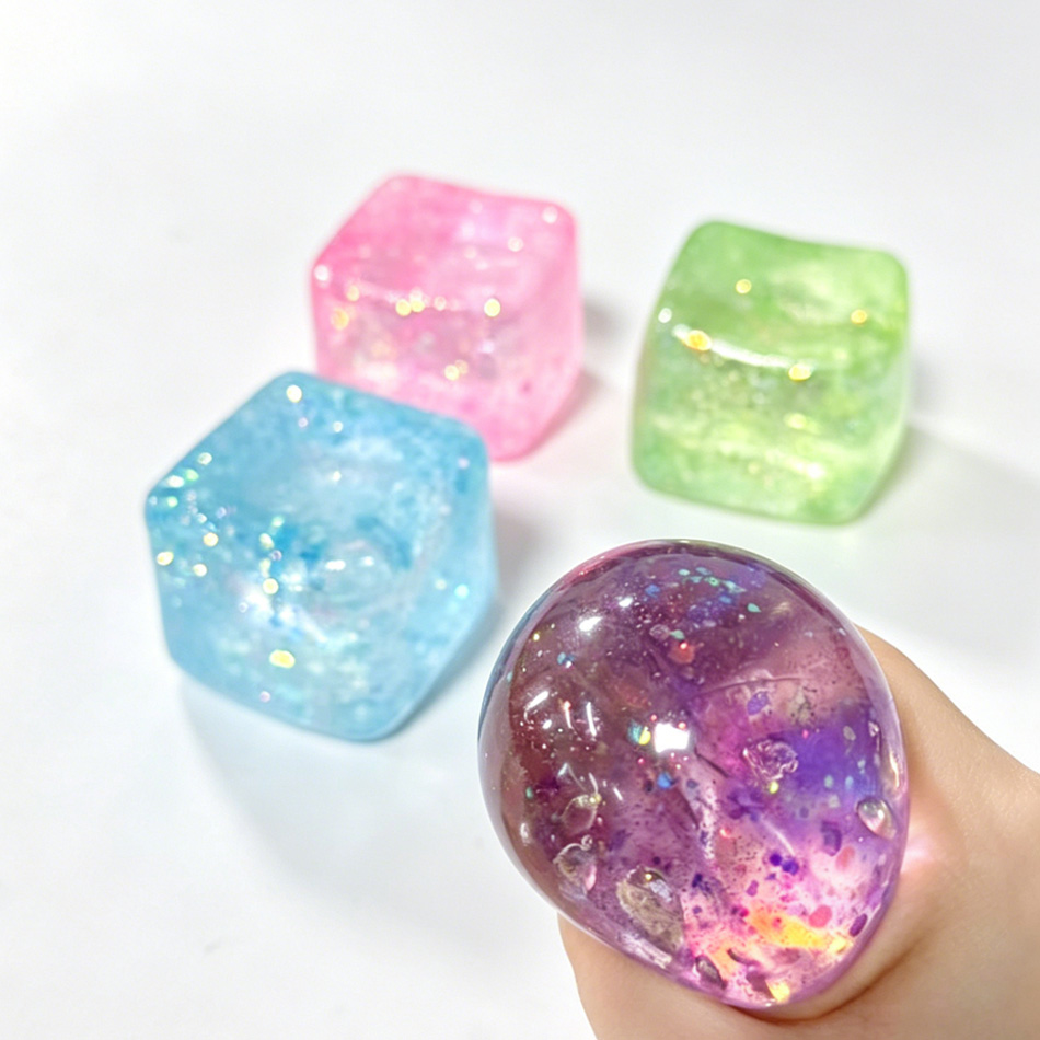 Colorful Glitter Stress Cube T - Fire Starter Cube incelemesi ve fiyatı