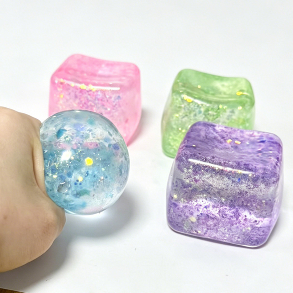 Colorful Glitter Stress Cube T - Fire Starter Cube incelemesi ve fiyatı