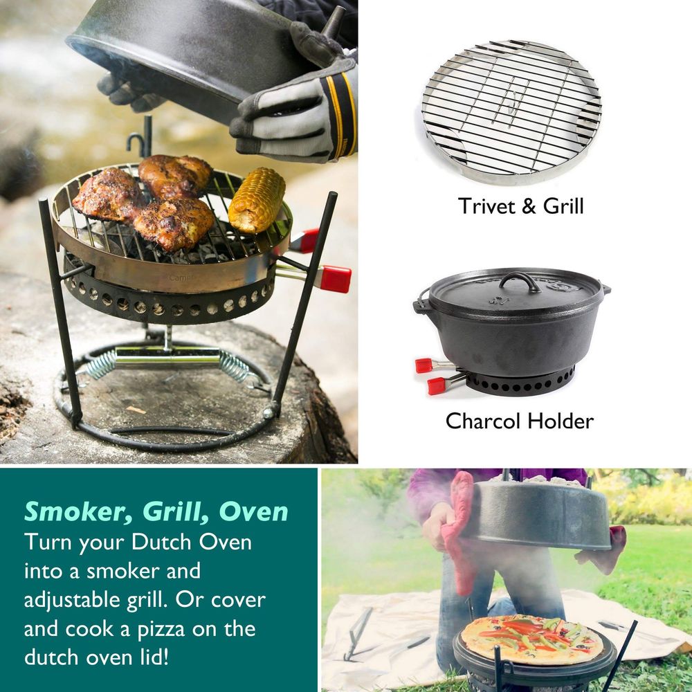 Outdoor Cooking Set Dutch Oven - Camping Cooking Accessories Set incelemesi ve fiyatı