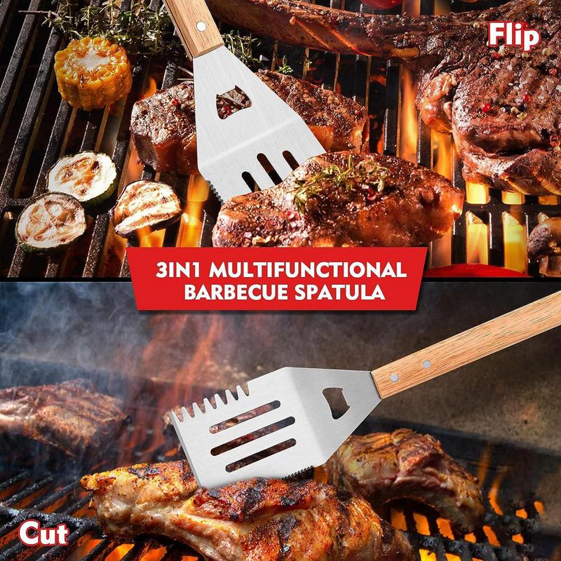 3pcs BBQ Utensils BBQ Grill To - Camping Cooking Accessories Set incelemesi ve fiyatı