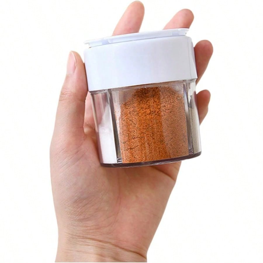 4-Grid Spice Jars, Salt Pepper - Camping Cooking Pack incelemesi ve fiyatı