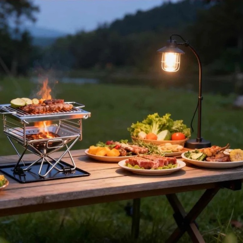 Outdoor Camping Folding Grill  - Camp Grill Portable Folding incelemesi ve fiyatı