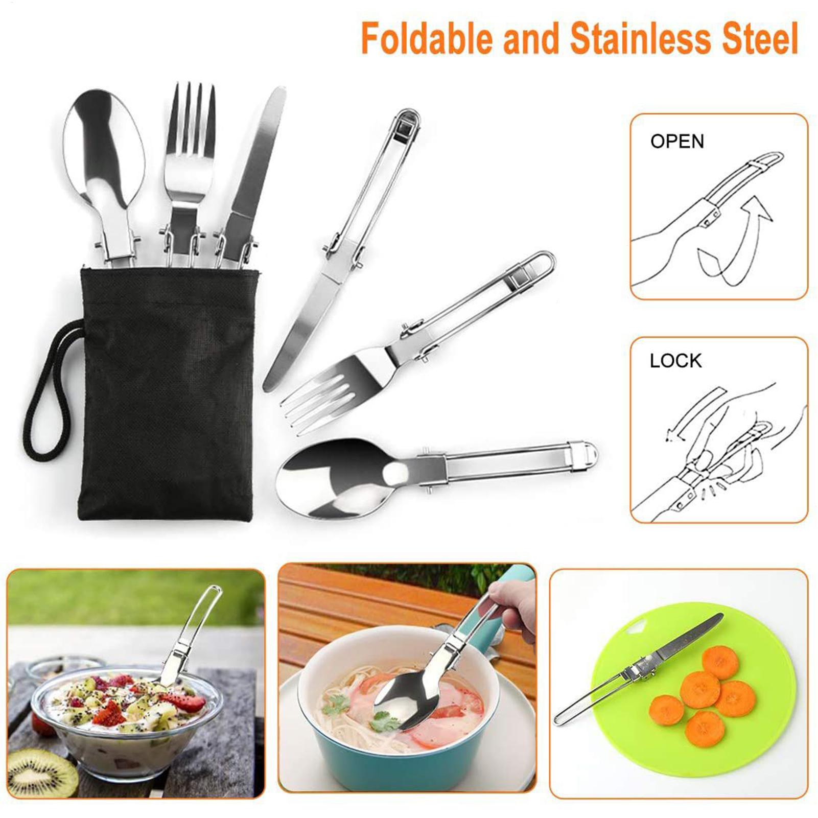 Backpacking Cooking Set Campin - Camping Cooking Knife Set incelemesi ve fiyatı