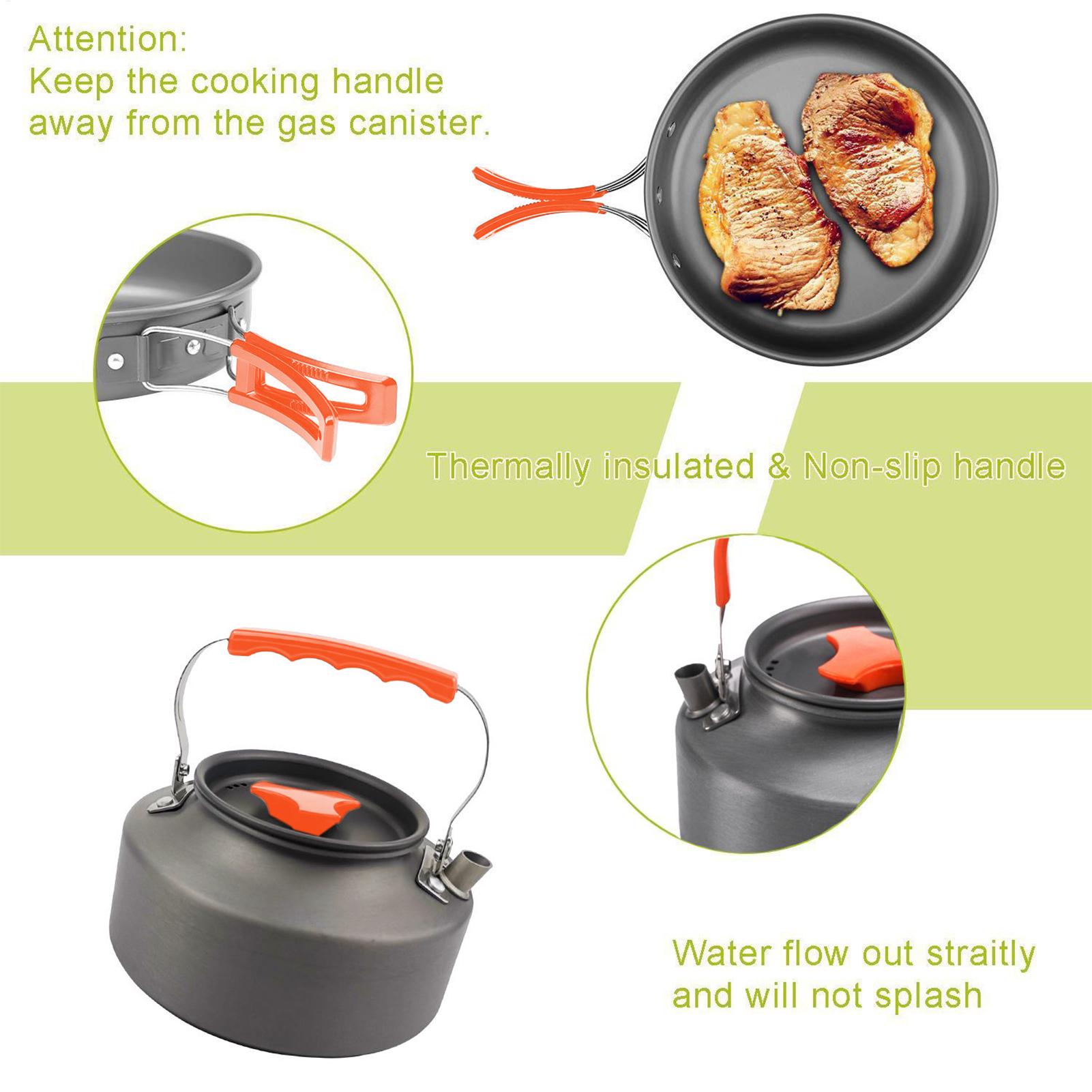 Backpacking Cooking Set Campin - Camping Cooking Knife Set incelemesi ve fiyatı