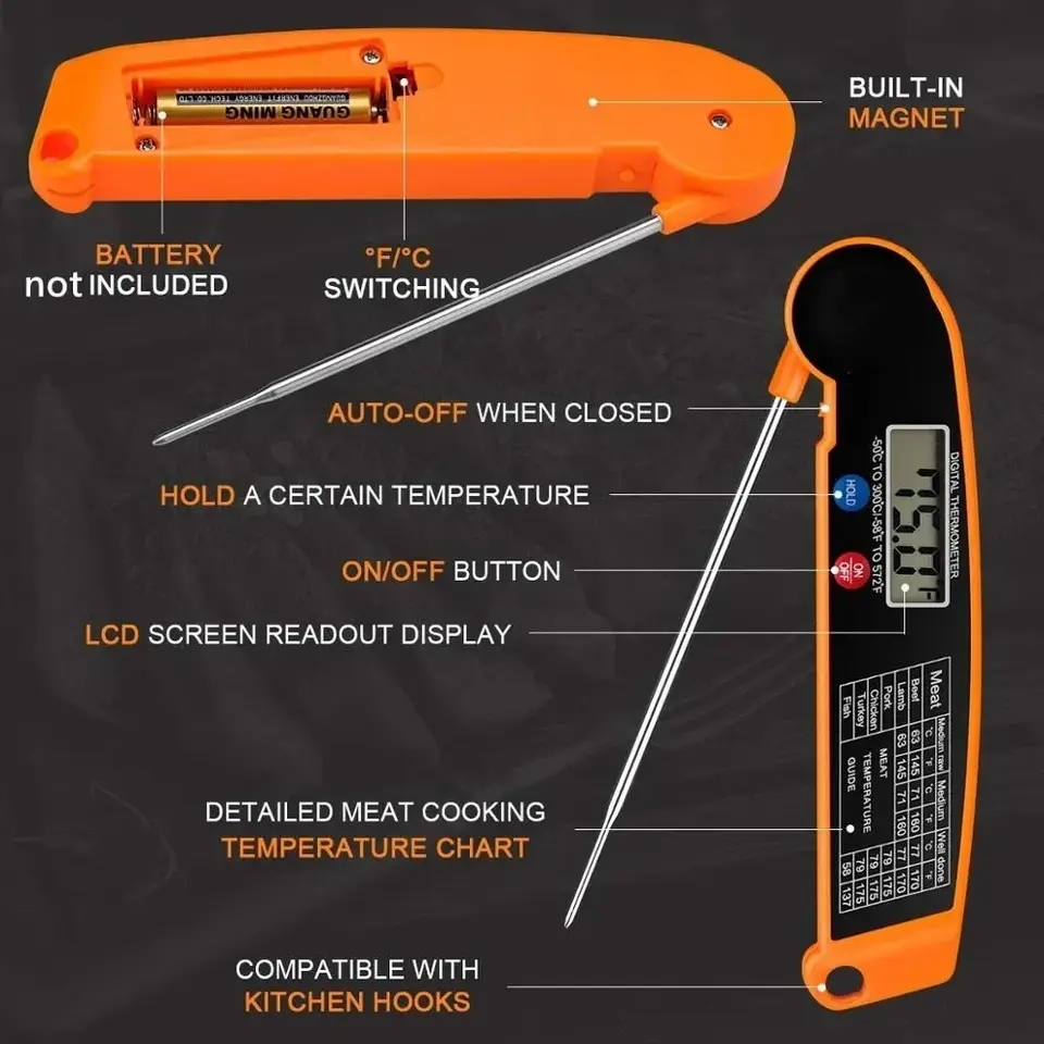 Waterproof Digital Kitchen Foo - Camping Cooking Meat incelemesi ve fiyatı