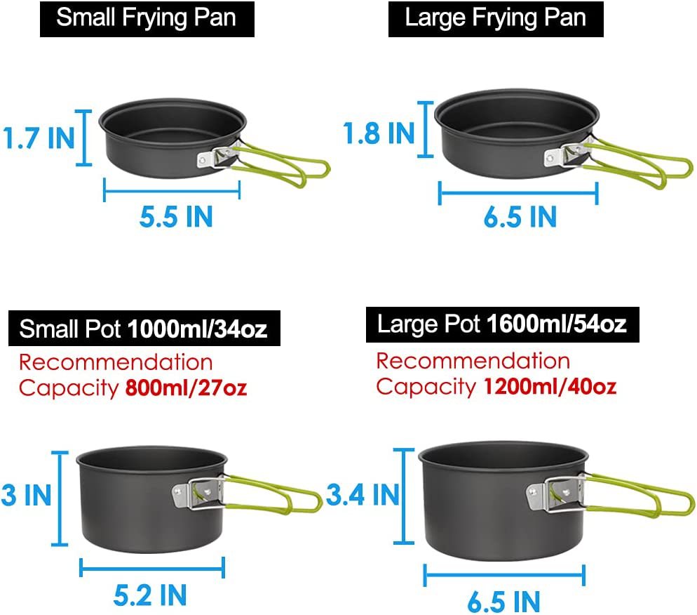 Outdoor cooking pot camping ut - Camping Cooking Materials incelemesi ve fiyatı