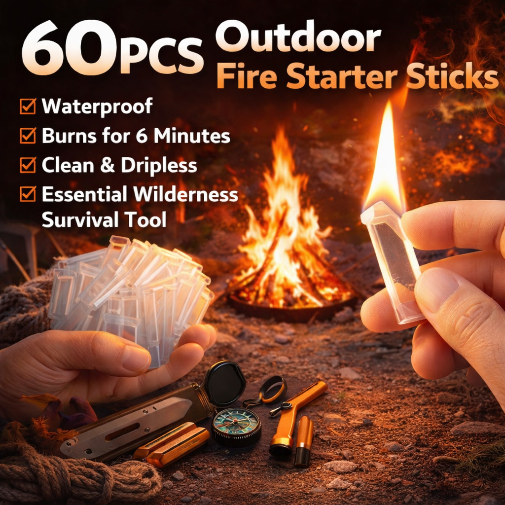 60PCS Waterproof Fire Starter  - Fire Starter Cube incelemesi ve fiyatı