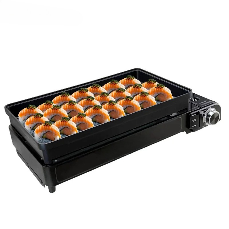 Outdoor Stainless Steel Grill  - Camping Cooking Gas Stove Portable Tool incelemesi ve fiyatı