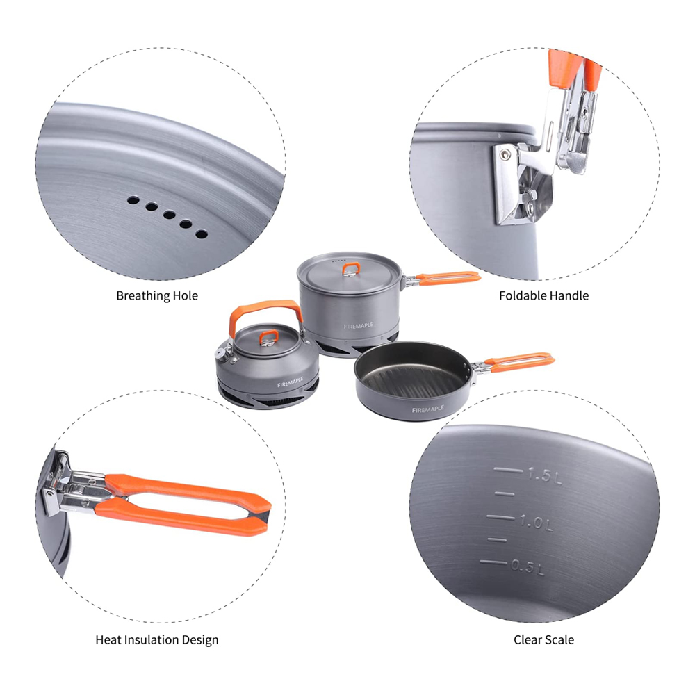 Fire Maple Camping Cookware Ut - Camping Cooking Hardware incelemesi ve fiyatı