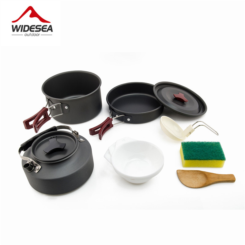 Widesea Camping Cookware Set O - Camping Cooking Kit Box incelemesi ve fiyatı
