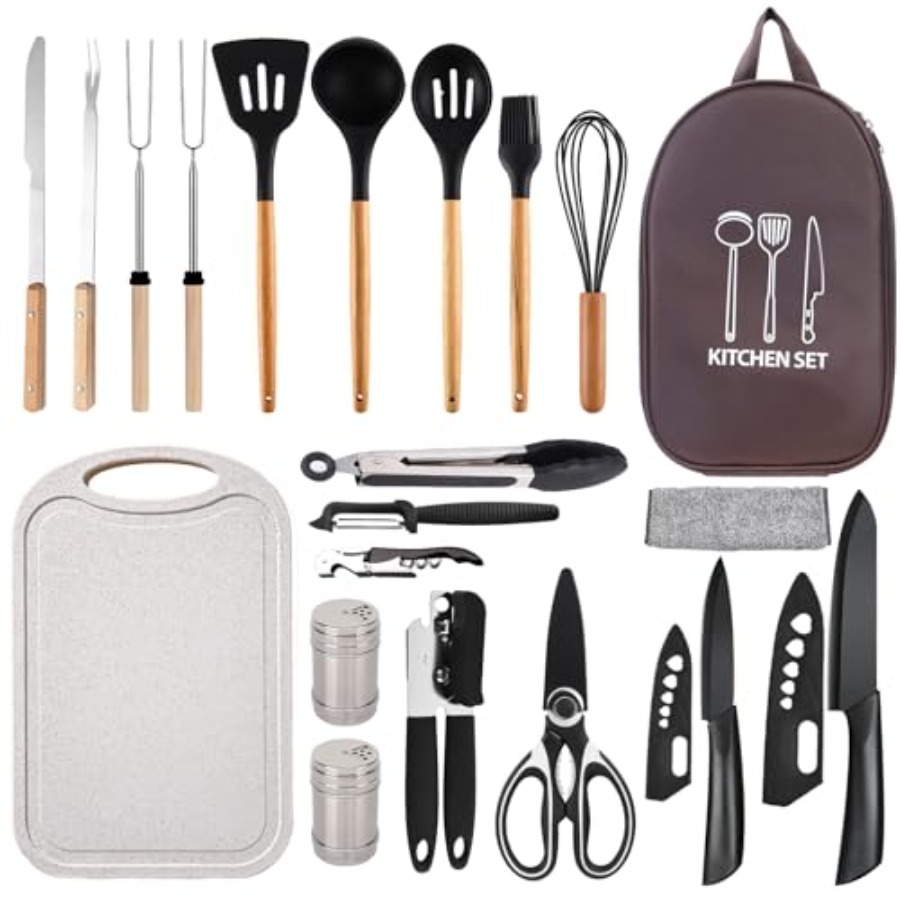 Silicone Camping Cooking Set C - Camping Cooking Must Haves incelemesi ve fiyatı