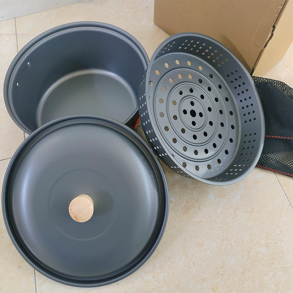 7.5L outdoor cooking pot set w - Camping Cooking Materials incelemesi ve fiyatı