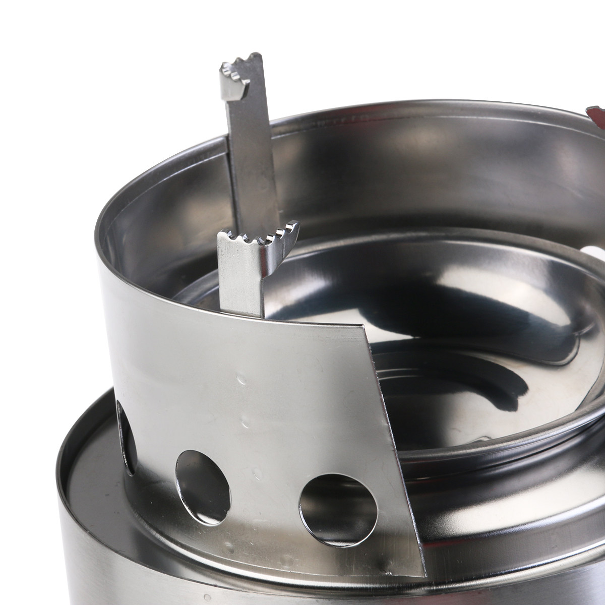 Lightweight Stainless Steel Si - Camping Double Cooking Stove incelemesi ve fiyatı